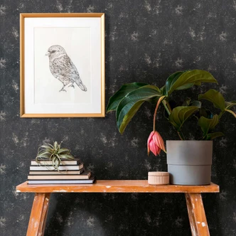 A.S. Création Vliesbehang The BOS - Battle of Style Structuurbehang Zwart, Goud 