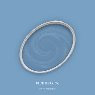 Blå Väggfärg satin matt I Blue Herring | med lugnande effekt | THE COLOR KITCHEN Blå Väggfärg satin matt I Blue Herring | med lugnande effekt | THE COLOR KITCHEN