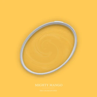Muurverf geel zijdemat - THE COLOR KITCHEN Mighty Mango 