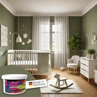 Vægmaling til interiør mat WALLCOVER Farver brun 