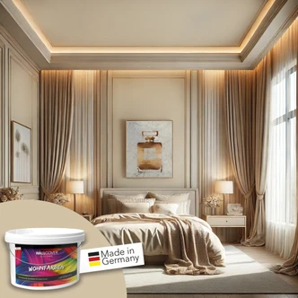 Vægmaling til interiør mat WALLCOVER Farver brun 