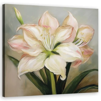 Leinwandbild Blume Lilie 