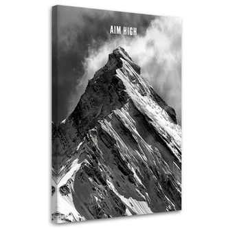 Leinwandbild Berge wollen hoch hinaus 