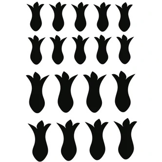Sticker mural - Set Fleurs #03 