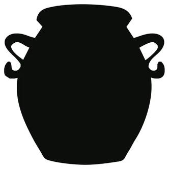 Wandtattoo Vase 5 