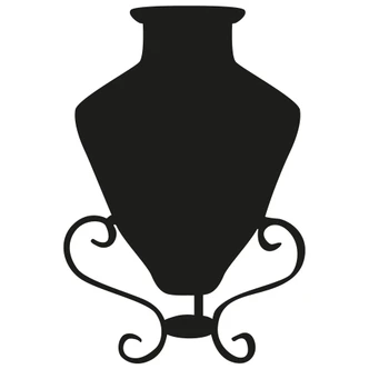 Vase 10 Wall sticker 