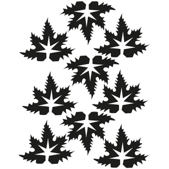 Leaves Set #18 Wall sticker Leaves Set #18 Wall sticker