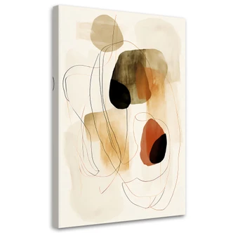 Leinwandbild Boho abstrakt 