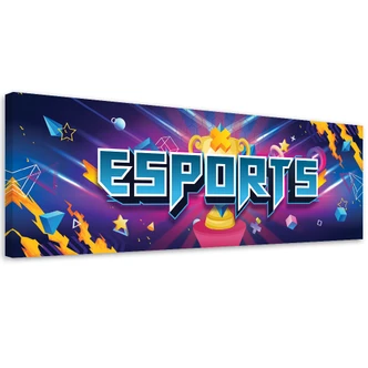 Leinwandbild, Abstrakt für den Spieler 