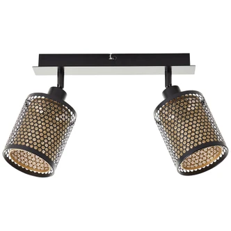 Spotbalken Elias, gold, 20,9 x 30 cm, Metall Lampe Spotbalken Elias, gold, 20,9 x 30 cm, Metall Lampe