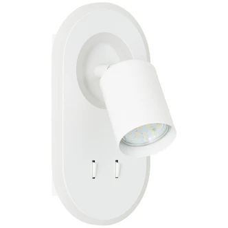 Wandspot Katharina, weiß, 22 x 12 cm, Spot 