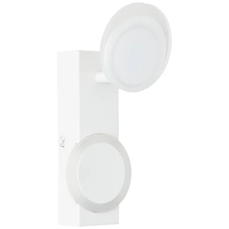 Wandspot Lilly, weiß, 20 x 10 cm, Deckenspots, dimmbar 