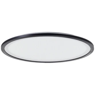 Deckenleuchte Liz, schwarz, 3 x 50 cm, Glitzeroptik 