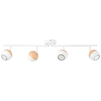 Spotrohr Naima, beige, 12,5 x 75 cm, Metall Deckenspots, dimmbar Spotrohr Naima, beige, 12,5 x 75 cm, Metall Deckenspots, dimmbar