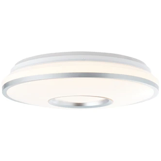 Deckenleuchte Tessa, metallic, 10,3 x 39 cm, Deckenlampe, dimmbar 