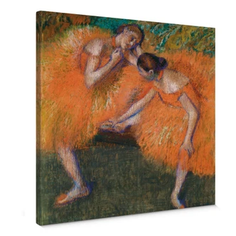 Leinwandbild Degas - Zwei Tänzerinnen 