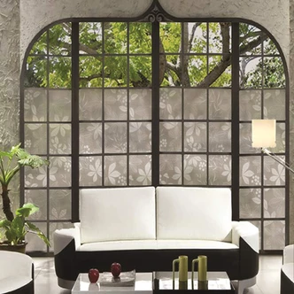 Sichtschutzfolie Herbstblätter, 67,5 x 150 cm 