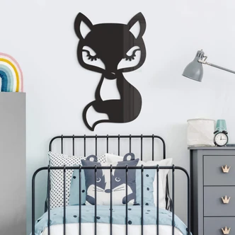 Wanddecoratie Zittend Vosje 