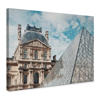 Leinwandbild Der Louvre 