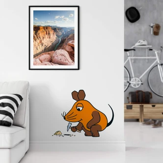 Wandtattoo Die Maus forscht 