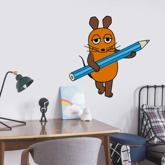 Wandtattoo Die Maus Stift 