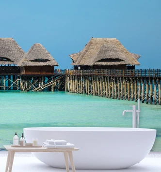 Fototapete, Tropischer Strand 