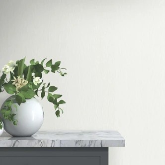 Papel pintado efecto luz, papel pintado no tejido Erismann Versailles blanco 