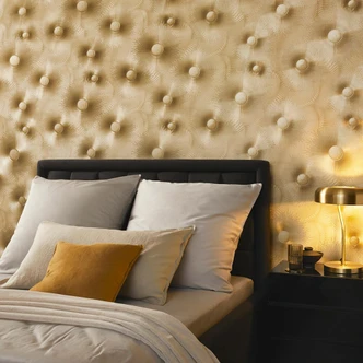 ELLE Decoration Vliestapete, Mustertapete beige 