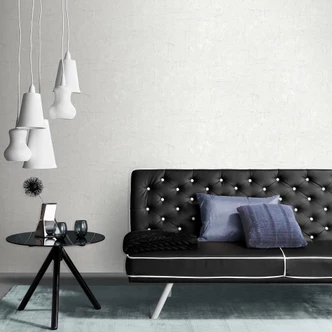 Papel pintado no tejido Erismann Focus blanco 