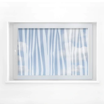 Fensterdekor Zebra Muster 2 