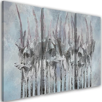 Leinwandbild 3 teilig, Pflanzen Blumen Simnitło 