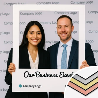 Fotorahmen - Polaroid Selfie Rahmen - personalisierbar 