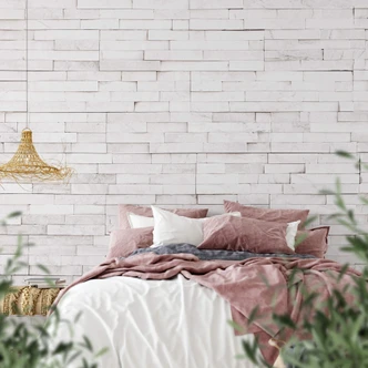 Fototapet 1X Studio - hvid væg 