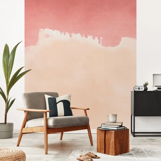 Fototapete Pfirsichfarbener Himmel - Amini 