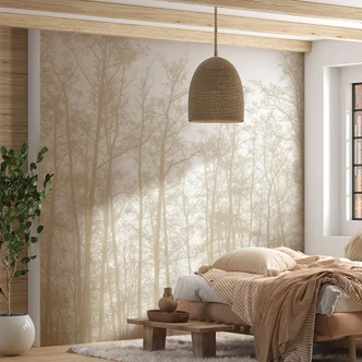 Fotomural bosque - Bosque invernal silencioso - Böhmer Fotomural bosque - Bosque invernal silencioso - Böhmer