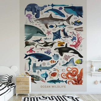 Fototapete Braun - Ocean Wildlife 