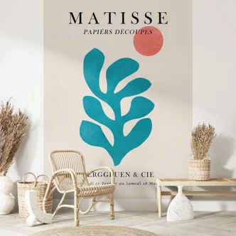 Fototapete Ausstellung Paris 1953 im Matisse-Stil - Costa Fototapete Ausstellung Paris 1953 im Matisse-Stil - Costa