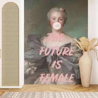 Wall Mural The future is female - Grace Digital Art 