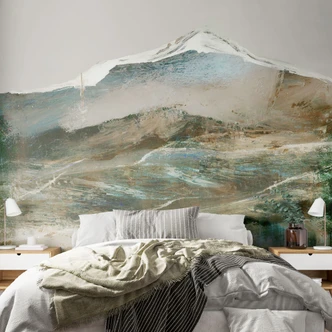 Wall Mural Abstract mountains - Hobday 