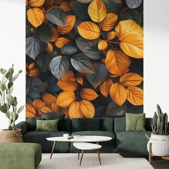 Fototapete Leuchtende Blätterpracht im Herbst | Pflanzen Tapete - Jaszke 