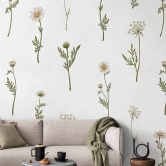Romantisch weidebehang met veldbloemen - Kikki Belle Romantisch weidebehang met veldbloemen - Kikki Belle