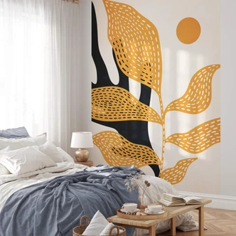 Fototapet Kubistika - van Gogh style Flowers Fototapet Kubistika - van Gogh style Flowers