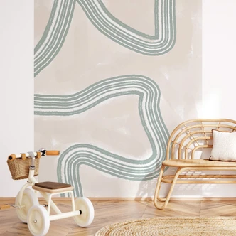 Papel Pintado Arte Moderno - Abstracto Twist - uplusmestudio 