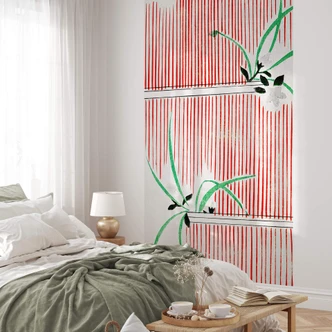 Fototapet Watanabe Seitei - Morgonens härlighet 