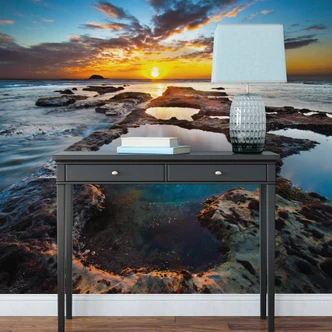 Maori Bay - Wall Mural Maori Bay - Wall Mural