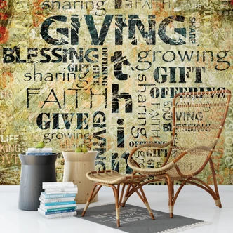 Fototapete Giving Background - 240x260 cm 