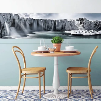 Wall Mural Shcherbina – Islands Waterfall – Wall Mural 