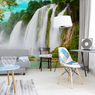 Fototapet Blue Lagoon - 384x260 cm 