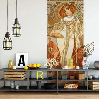 Wall Mural Mucha – Seasons Autumn 1900 