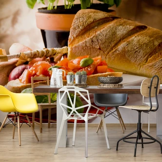 Fotobehang Bruschetta 